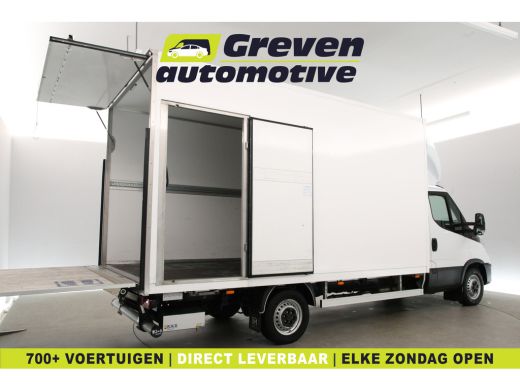 Iveco Daily 35S18H 3.0 410 | 180PK | Bakwagen | Zijdeur | Laadklep | Laadbak | Airco | 3 Zits | Carplay