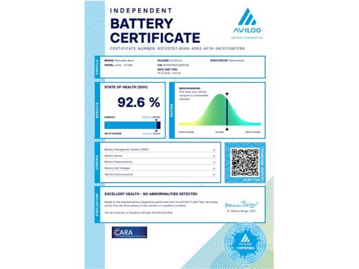 Mercedes-Benz eVito Lang 41 kWh Airco SOH 92,6% 12-2020 ActivLease financial lease