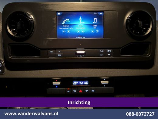 Mercedes-Benz Sprinter 316 CDI 164pk 3500kg Trekhaak L2H1 Inrichting Euro6 Airco | Omvormer | Camera | Apple Carplay | C... ActivLease financial lease
