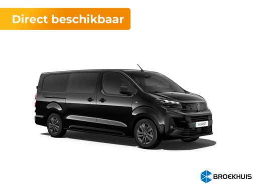 Peugeot e-Expert Standaard Dubbele Cabine - electric | Driezitsbank achter zonder ISOFIX met twee neerklapbare arm...