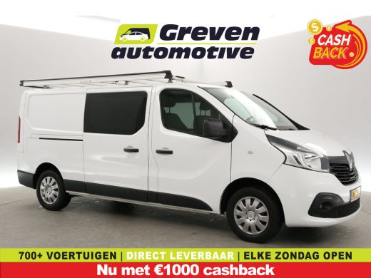 Renault Trafic 1.6 dCi T29 L2H1 | Dubbele Cabine | Airco | Trekh. | Navigatie | Cruise | Imperiaal | Parkeersens.