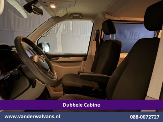 Volkswagen Transporter 2.0 TDI 150pk L2H1 Dubbele Cabine Euro6 Airco | 5-Zits | Navigatie | 2500kg Trekhaak | Apple Carp... ActivLease financial lease