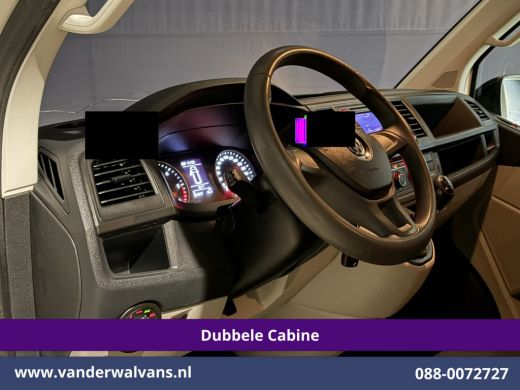 Volkswagen Transporter 2.0 TDI 150pk L2H1 Dubbele Cabine Euro6 Airco | 5-Zits | Navigatie | 2500kg Trekhaak | Apple Carp... ActivLease financial lease