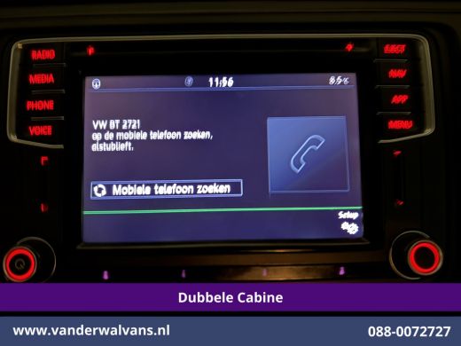 Volkswagen Transporter 2.0 TDI 150pk L2H1 Dubbele Cabine Euro6 Airco | 5-Zits | Navigatie | 2500kg Trekhaak | Apple Carp... ActivLease financial lease