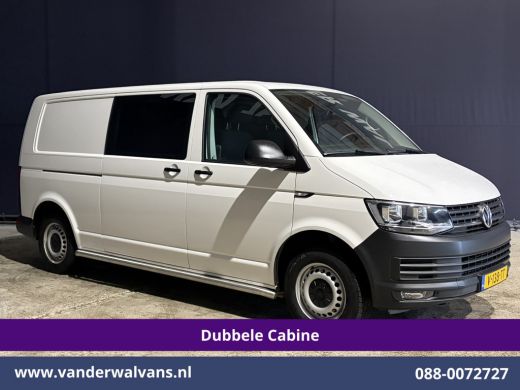 Volkswagen Transporter 2.0 TDI 150pk L2H1 Dubbele Cabine Euro6 Airco | 5-Zits | Navigatie | 2500kg Trekhaak | Apple Carp... ActivLease financial lease