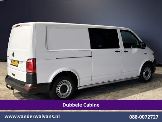 Volkswagen Transporter 2.0 TDI 150pk L2H1 Dubbele Cabine Euro6 Airco | 5-Zits | Navigatie | 2500kg Trekhaak | Apple Carp... ActivLease financial lease