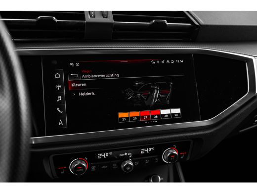 Audi Q3 45 TFSI e S line 245PK | Trekhaak | Panorama dak | Sonos Audio | Elek. stoel + Geheugen | Camera ... ActivLease financial lease