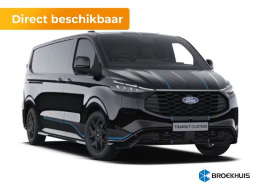 Ford Transit Custom 320 2.5 PHEV L2H1 Sport | 19 inch lichtmetalen velgen Sport (Matte Black) | 2 AGM accu's | 2 zitp...