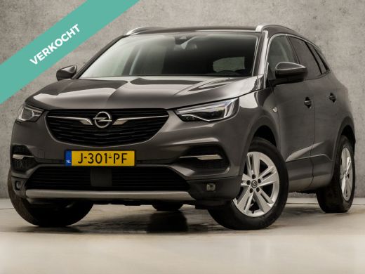 Opel Grandland X 1.2 Turbo Sport Automaat (APPLE CARPLAY, GROOT NAVI, LANE ASSIST, LEDER, CAMERA, LED KOPLAMPEN, S...