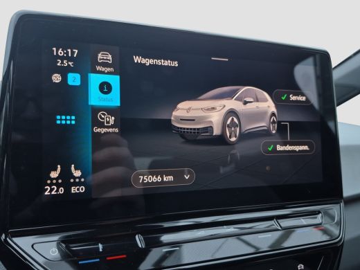 Volkswagen ID.3 First Plus 58 kWh SoH 92% | Stuur+Stoelverwarming | Matrix LED | Camera | Keyles | Full map navig... ActivLease financial lease