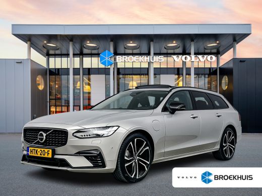 Volvo  V90 T8 Recharge Ultra Dark | 20" | Luchtvering | Geventileerd Nappa | Massagestoelen | Bowers & Wilki...