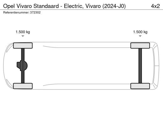 Opel Vivaro-e Standaard - Electric, (2024-J0) | Comfort Pakket | Elektrisch bedienbare en verwarmde buitenspieg... ActivLease financial lease