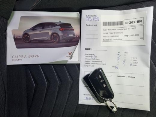 CUPRA Born Aut. Essential Edition 62 kWh | Groot Navi | Apple Car Play | ECC | PDC | ActivLease financial lease