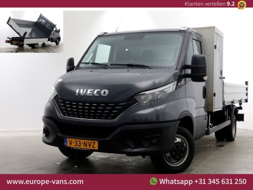 Iveco Daily 35C18 3.0 180pk HiMatic Automaat 3-Zijdige Kipper Trekhaak 3500kg 05-2023