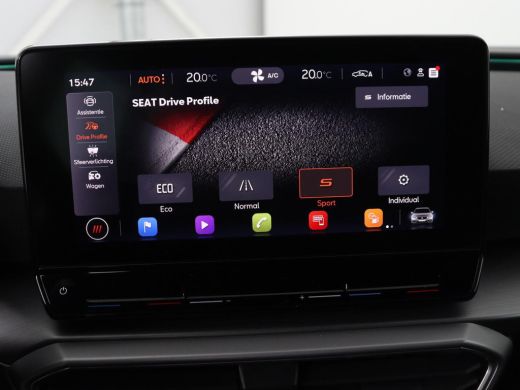 Seat Leon Sportstourer 1.5 eTSI FR Launch Edition | Carplay | Full LED | Adaptive Cruise | Sfeerverlichting... ActivLease financial lease