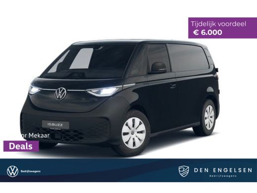 Volkswagen ID. Buzz Cargo Cargo ID. Buzz Cargo 170 pk, Economy Business, Bijrijdersbank, Achterdeuren zonder ruit,