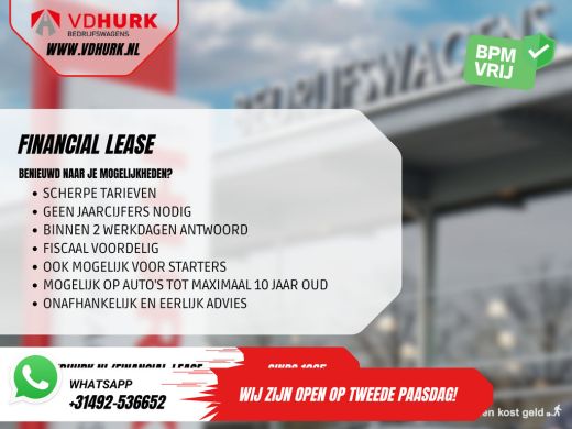 Peugeot e-Partner 50 kWh 280 km WLTP Standkachel/ Snellader/ DAB/ Cruise/ Airco ActivLease financial lease