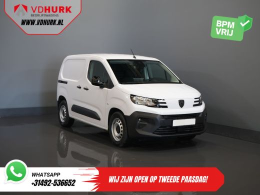 Peugeot e-Partner 50 kWh 336 km WLTP Snellader/ Warmtepomp/ Adapt.Cruise/ Virtual Cockpit/ Stuurverw./ Carplay/ 360...