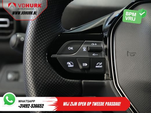 Peugeot e-Partner 50 kWh 336 km WLTP Snellader/ Warmtepomp/ Adapt.Cruise/ Virtual Cockpit/ Stuurverw./ Carplay/ 360... ActivLease financial lease
