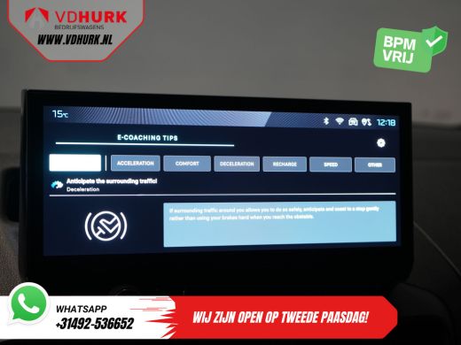 Peugeot e-Partner 50 kWh 336 km WLTP Snellader/ Warmtepomp/ Adapt.Cruise/ Virtual Cockpit/ Stuurverw./ Carplay/ 360... ActivLease financial lease