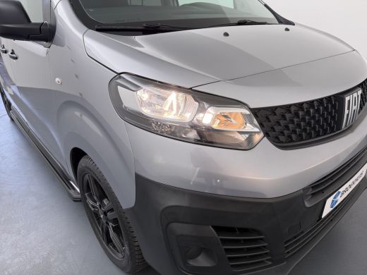 Fiat E-Scudo L3H1 50kWh DUBBELE CABINE BLACK EDITION | Achterdeuren met ruiten | Airco | Metaalkleur ActivLease financial lease