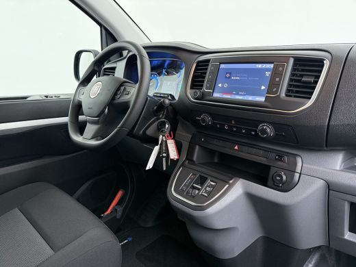 Fiat E-Scudo L3H1 50kWh DUBBELE CABINE BLACK EDITION | Achterdeuren met ruiten | Airco | Metaalkleur ActivLease financial lease
