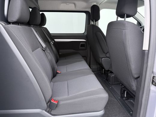 Fiat E-Scudo L3H1 50kWh DUBBELE CABINE BLACK EDITION | Achterdeuren met ruiten | Airco | Metaalkleur ActivLease financial lease