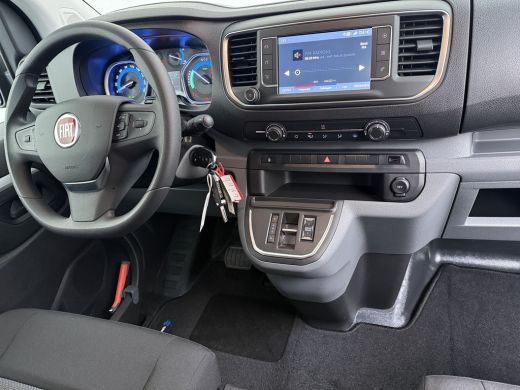 Fiat E-Scudo L3H1 50kWh DUBBELE CABINE BLACK EDITION | Achterdeuren met ruiten | Airco | Metaalkleur ActivLease financial lease