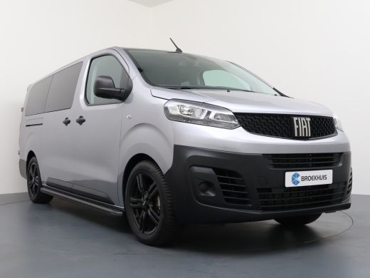 Fiat E-Scudo L3H1 50kWh DUBBELE CABINE BLACK EDITION | Achterdeuren met ruiten | Airco | Metaalkleur ActivLease financial lease