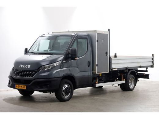 Iveco Daily 35C18 3.0 180pk HiMatic Automaat 3-Zijdige Kipper Trekhaak 3500kg 10-2021 ActivLease financial lease