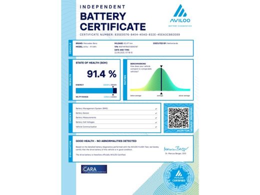 Mercedes-Benz eVito Lang 41 kWh Airco/Camera SOH 91,4% 12-2020 ActivLease financial lease