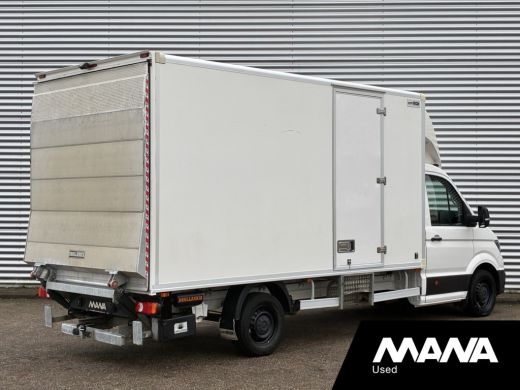 Volkswagen Crafter 2.0TDI 177PK Bakwagen Laadklep 750kg Lat om Lat Trekhaak Zijdeur Lederen bekleding Airco ActivLease financial lease