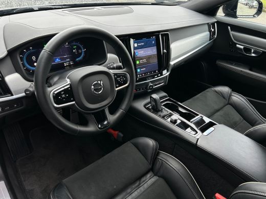 Volvo  V90 2.0 T6 AWD R-Design Long Range | Trekhaak | Stoel en-stuurverwarming | Sportstoel | Adaptive CC |... ActivLease financial lease