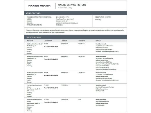 Land Rover Range Rover Sport 3.0 P460e HSE Dynamic Pano Trekh 23inch HUD BTW-auto ActivLease financial lease