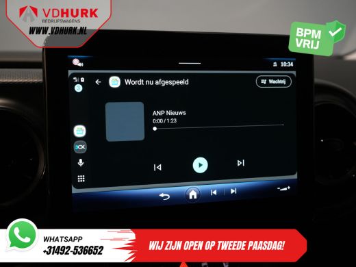 Mercedes-Benz eCitan Pro 51 kWh 280 km WLTP Standkachel/ Stoelverw./ Stuurverw./ Carplay/ Navi/ Camera/ PDC/ Climate/ ... ActivLease financial lease