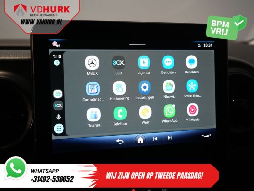 Mercedes-Benz eCitan Pro 51 kWh 280 km WLTP Standkachel/ Stoelverw./ Stuurverw./ Carplay/ Navi/ Camera/ PDC/ Climate/ ... ActivLease financial lease