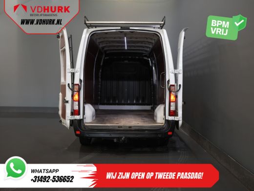 Opel Movano 2.3 Turbo 136PK L3H2 Camera/ Climate/ Cruise/ PDC/ Trekhaak / 2,5T trekgew./ Imperiaal+trap/ Side... ActivLease financial lease