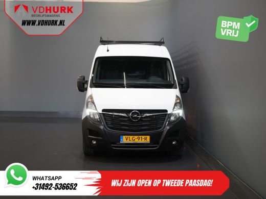 Opel Movano 2.3 Turbo 136PK L3H2 Camera/ Climate/ Cruise/ PDC/ Trekhaak / 2,5T trekgew./ Imperiaal+trap/ Side... ActivLease financial lease