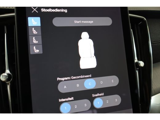 Volvo  XC90 T8 455PK AWD Ultra Dark | Massage/ventilatie | B&W audio | HUD | 21" | Luchtvering ActivLease financial lease