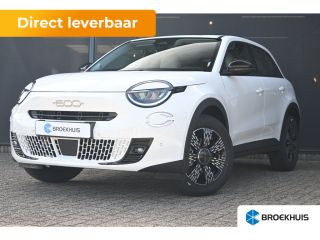 Fiat 600 Icon VOORRAAD-ACTIE! | 8 Jaar Fabrieksgarantie | ALL-seasonbanden | Carplay | Stoelverwarming