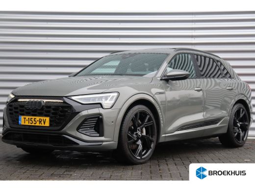 Audi Q8 e-tron 50 95KWH QUATTRO 340PK S EDITION AUTOMAAT / NAVI / LEDER / CLIMA / FULL-LED / PDC / 20" LMV / CAM...