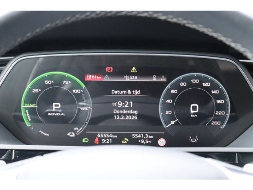 Audi Q8 e-tron 50 95KWH QUATTRO 340PK S EDITION AUTOMAAT / NAVI / LEDER / CLIMA / FULL-LED / PDC / 20" LMV / CAM... ActivLease financial lease