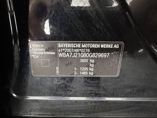 BMW 7 Serie 740Le xDrive iPerformance High Executive *PANO | HEAD-UP | ADAPTIVE-CRUISE | FULL-LED | MASSAGE |... ActivLease financial lease