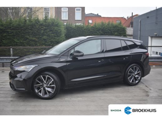 Skoda Enyaq iV 80 Sportline | WEGKLAPBARE TREKHAAK | ACC | FABRIEKSNAVIGATIE | ACHTERUITRIJCAMERA