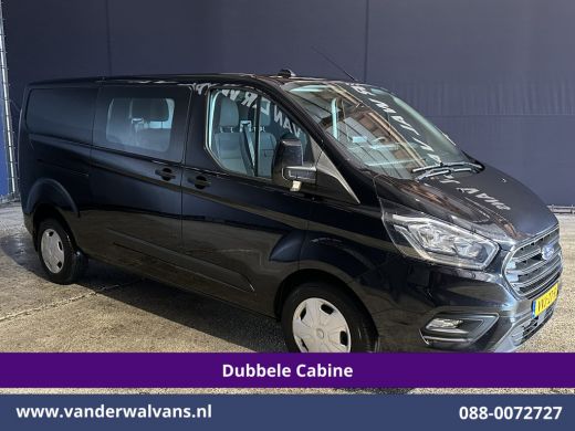 Ford Transit Custom 2.0 TDCI 130pk Automaat L2H1 Dubbele Cabine Euro6 Airco | 6-Zits | Navigatie | Cruisecontrol LED,... ActivLease financial lease