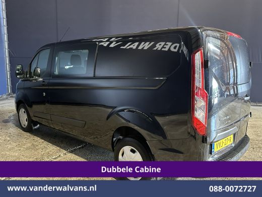 Ford Transit Custom 2.0 TDCI 130pk Automaat L2H1 Dubbele Cabine Euro6 Airco | 6-Zits | Navigatie | Cruisecontrol LED,... ActivLease financial lease