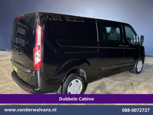 Ford Transit Custom 2.0 TDCI 130pk Automaat L2H1 Dubbele Cabine Euro6 Airco | 6-Zits | Navigatie | Cruisecontrol LED,... ActivLease financial lease