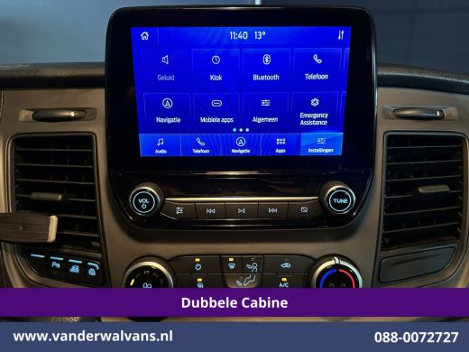 Ford Transit Custom 2.0 TDCI 130pk Automaat L2H1 Dubbele Cabine Euro6 Airco | 6-Zits | Navigatie | Cruisecontrol LED,... ActivLease financial lease