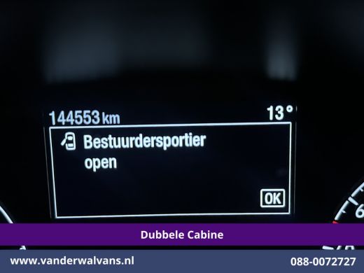 Ford Transit Custom 2.0 TDCI 130pk Automaat L2H1 Dubbele Cabine Euro6 Airco | 6-Zits | Navigatie | Cruisecontrol LED,... ActivLease financial lease