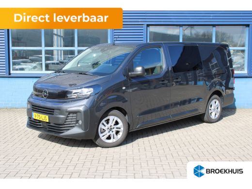 Opel Vivaro 145PK DUBBELE CABINE 2X SCHUIFDEUR | CAMERA | TREKHAAK | 17" LM-VELGEN | STUUR + STOELVERWARMING!